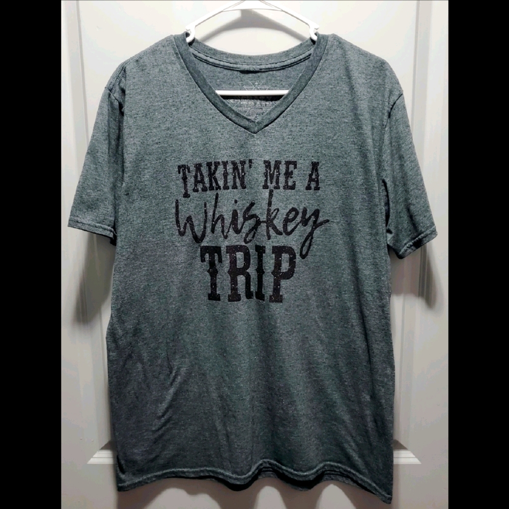 Crazy Train Whiskey Trip Graphic T-Shirt